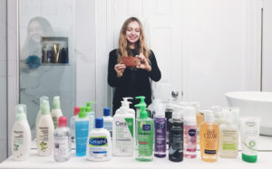 ph strips, ph test, cleanser, drugstore cleansers PH, cetaphil, bioderma, clean & clear, neutrogena, cerave, Garnier, olena beley